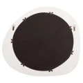 ΚΑΘΡΕΠΤΗΣ ΤΟΙΧΟΥ ΟΒΑΛ ΣΕΙΡΑ SANTORINI HM4511 MDF ΣΕ ΥΠΟΛΕΥΚΟ 82x3,5x74Υεκ
