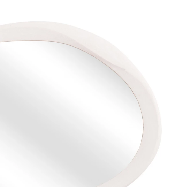 ΚΑΘΡΕΠΤΗΣ ΤΟΙΧΟΥ ΟΒΑΛ ΣΕΙΡΑ SANTORINI HM4513 MDF ΣΕ ΥΠΟΛΕΥΚΟ 90x3,2x60Υεκ