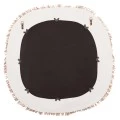 ΚΑΘΡΕΠΤΗΣ ΤΟΙΧΟΥ ΣΕΙΡΑ SANTORINI HM4527 MDF ΥΠΟΛΕΥΚΟ-ΔΙΑΚΟΣΜΗΣΗ ΣΕ ΜΠΕΖ 78x1,8x78Υεκ.