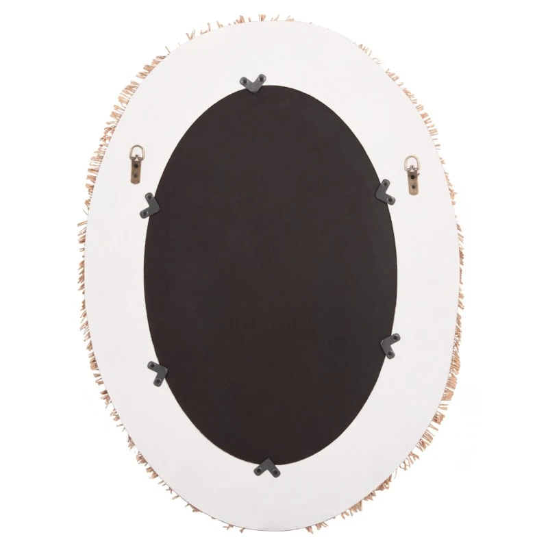 ΚΑΘΡΕΠΤΗΣ ΤΟΙΧΟΥ ΣΕΙΡΑ SANTORINI HM4528 MDF ΥΠΟΛΕΥΚΟ-ΔΙΑΚΟΣΜΗΣΗ ΣΕ ΜΠΕΖ 60x2x80Υεκ.