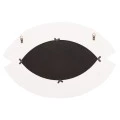 ΚΑΘΡΕΠΤΗΣ ΤΟΙΧΟΥ ΣΕΙΡΑ SANTORINI HM4529 MDF ΥΠΟΛΕΥΚΟ-ΔΙΑΚΟΣΜΗΣΗ ΣΕ ΜΠΕΖ 81x1,8x54Υεκ.