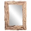 ΚΑΘΡΕΠΤΗΣ ΤΟΙΧΟΥ TWIGS HM4440 DRIFTWOOD ΣΕ ΦΥΣΙΚΟ ΧΡΩΜΑ 62x10x82Υεκ.