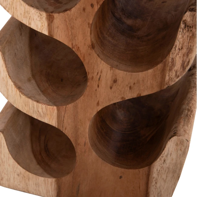 ΚΑΒΑ ΜΠΟΥΚΑΛΙΩΝ 6-ΘΕΣΕΩΝ DIONY HM9485.11 ΞΥΛΟ SUAR--ΦΥΣΙΚΟ 25x18x50Υεκ.