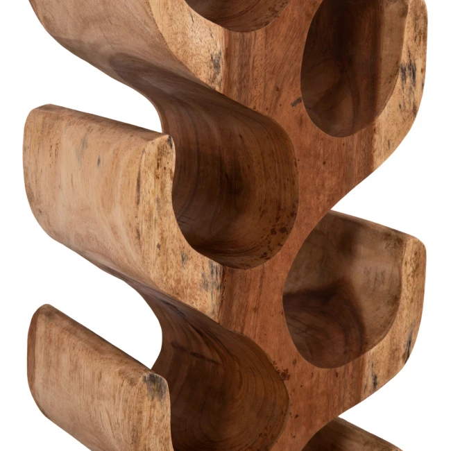 ΚΑΒΑ ΜΠΟΥΚΑΛΙΩΝ 8-ΘΕΣΕΩΝ DIONY HM18232.11 ΞΥΛΟ SUAR--ΦΥΣΙΚΟ 25x18x71Υεκ.