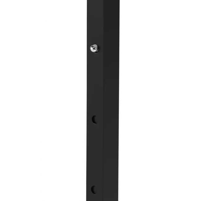 ΚΙΟΣΚΙ/GAZEBO MATTHEW HM6312 ΠΤΥΣΣΟΜΕΝΟ-ΣΚΕΛΕΤΟΣ ΜΕΤΑΛ.ΜΑΥΡΟΣ-ΛΕΥΚΟ ΥΦΑΣΜΑ 3x6x3,10Yμ