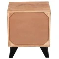 ΚΟΜΟΔΙΝΟ ALICIA HM8360.11 ΑΠΟ ΜΑΣΙΦ ΞΥΛΟ ΑΚΑΚΙΑΣ 45x35x56Yεκ.