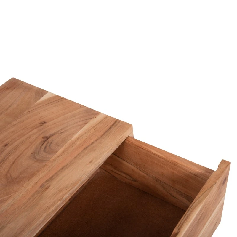 ΚΟΜΟΔΙΝΟ ALICIA HM8360.11 ΑΠΟ ΜΑΣΙΦ ΞΥΛΟ ΑΚΑΚΙΑΣ 45x35x56Yεκ.