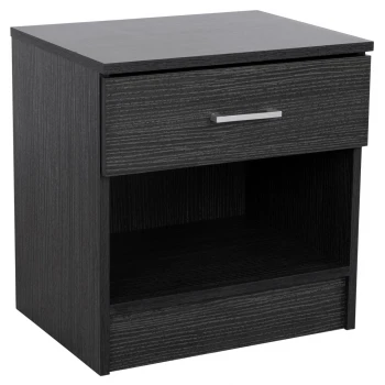 ΚΟΜΟΔΙΝΟ ΜΕ 1 ΣΥΡΤΑΡΙ LANEY ZEBRANO 45x35,5x47Υ εκ. HM2345.02