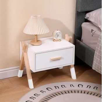 ΚΟΜΟΔΙΝΟ ΠΑΙΔΙΚΟ PASCHAL HM2497.03 ΛΕΥΚΗ ΜΕΛΑΜΙΝΗ-ΠΕΥΚΟ ΣΕ ΦΥΣΙΚΟ 46x30x38Υεκ