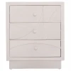 ΚΟΜΟΔΙΝΟ ΣΕΙΡΑ SANTORINI HM18047 MDF ΣΕ ΥΠΟΛΕΥΚΟ ΧΡΩΜΑ-3 ΣΥΡΤΑΡIA 48x38x55,5Υεκ.