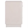 ΚΟΜΟΔΙΝΟ ΣΕΙΡΑ SANTORINI HM18047 MDF ΣΕ ΥΠΟΛΕΥΚΟ ΧΡΩΜΑ-3 ΣΥΡΤΑΡIA 48x38x55,5Υεκ.