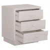 ΚΟΜΟΔΙΝΟ ΣΕΙΡΑ SANTORINI HM18047 MDF ΣΕ ΥΠΟΛΕΥΚΟ ΧΡΩΜΑ-3 ΣΥΡΤΑΡIA 48x38x55,5Υεκ.