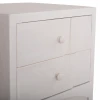 ΚΟΜΟΔΙΝΟ ΣΕΙΡΑ SANTORINI HM18047 MDF ΣΕ ΥΠΟΛΕΥΚΟ ΧΡΩΜΑ-3 ΣΥΡΤΑΡIA 48x38x55,5Υεκ.