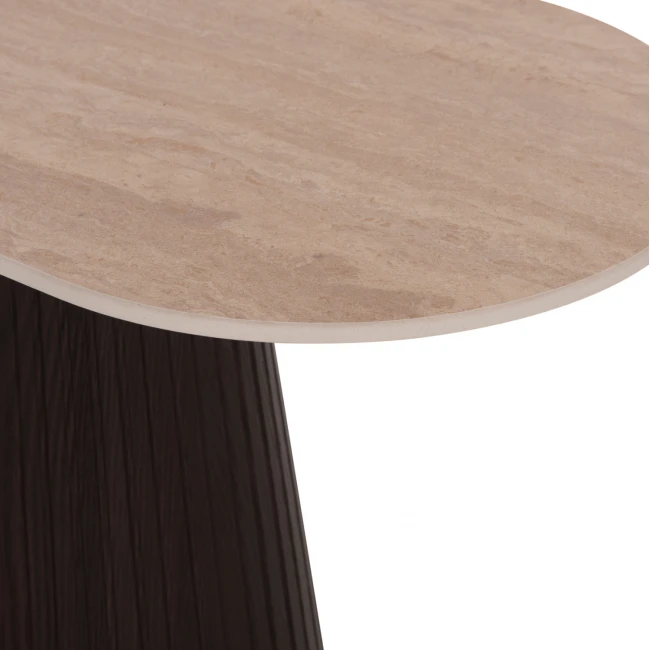 ΚΟΝΣΟΛΑ CATER HM18323 ΚΕΡΑΜΙΚΟ TOP ΟΨΗ ΤΡΑΒΕΡΤΙΝΑΣ-MDF ΒΑΣΗ 120x40x78Υεκ.