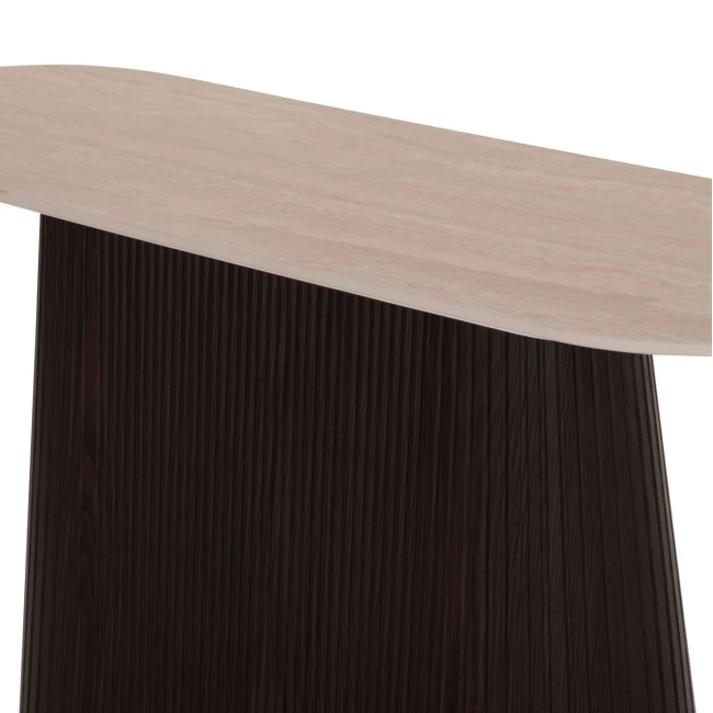 ΚΟΝΣΟΛΑ CATER HM18323 ΚΕΡΑΜΙΚΟ TOP ΟΨΗ ΤΡΑΒΕΡΤΙΝΑΣ-MDF ΒΑΣΗ 120x40x78Υεκ.