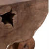ΚΟΝΣΟΛΑ GRIMAL HM18298 ΞΥΛΟ ΤΕΑΚ (ΡΙΖΑ)--ΦΥΣΙΚΟ 125x46x80Υεκ.