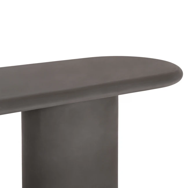 ΚΟΝΣΟΛΑ KENJI HM6584.01 FIBER CEMENT ΣΕ ΓΚΡΙ--140x40x77Υεκ.