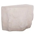 ΚΟΝΣΟΛΑ INTERON HM18152.02 FIBER CEMENT ΣΕ ΛΕΥΚΟ--120x50x71Υεκ.