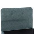 ΚΡΕΒΑΤΙ DOLORES ΑΠΟ ΥΦΑΣΜΑ LIGHT GREEN HM649.27 ΓΙΑ ΣΤΡΩΜΑ 90x200 εκ.