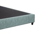 ΚΡΕΒΑΤΙ DOLORES ΑΠΟ ΥΦΑΣΜΑ LIGHT GREEN HM649.27 ΓΙΑ ΣΤΡΩΜΑ 90x200 εκ.