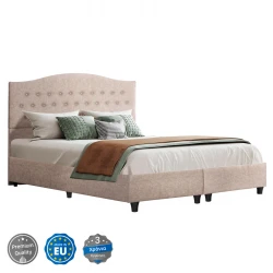 ΚΡΕΒΑΤΙ MALENA HM638.22 ΜΠΕΖ ΥΦΑΣΜΑ Τ. NUBUCK ΓΙΑ ΣΤΡΩΜΑ 150x200εκ. ΚΡΕΒΑΤΙ MALENA HM638.22 ΜΠΕΖ ΥΦΑΣΜΑ Τ. NUBUCK ΓΙΑ ΣΤΡΩΜΑ 150x200εκ.