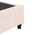 ΚΡΕΒΑΤΙ MALENA HM638.22 ΜΠΕΖ ΥΦΑΣΜΑ Τ. NUBUCK ΓΙΑ ΣΤΡΩΜΑ 150x200εκ.