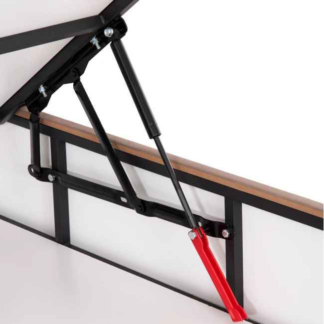 ΚΡEΒΑΤΙ ΜΕ ΑΠΟΘΗΚΕΥΤΙΚΟ ΧΩΡΟ DREAMLET HM716 ΜΠΕΖ ΒΕΛΟΥΔΟ- ΓΙΑ ΣΤΡΩΜΑ 160x200εκ.