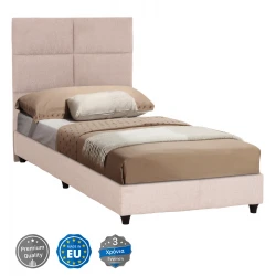ΚΡΕΒΑΤΙ ΜΟΝΟ MILO HM652.32 ΜΠΕΖ TEDDY ΥΦΑΣΜΑ ΓΙΑ ΣΤΡΩΜΑ 90x200εκ ΚΡΕΒΑΤΙ ΜΟΝΟ MILO HM652.32 ΜΠΕΖ TEDDY ΥΦΑΣΜΑ ΓΙΑ ΣΤΡΩΜΑ 90x200εκ