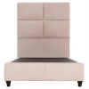 ΚΡΕΒΑΤΙ ΜΟΝΟ MILO HM652.32 ΜΠΕΖ TEDDY ΥΦΑΣΜΑ ΓΙΑ ΣΤΡΩΜΑ 90x200εκ