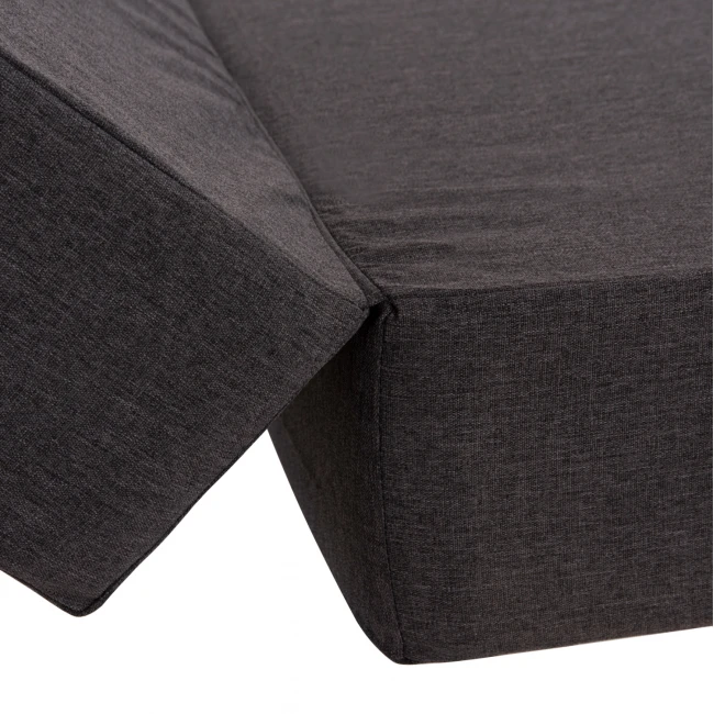 ΜΑΞΙΛΑΡΙ ΞΑΠΛΩΣΤΡΑΣ KIHEI HM21094.03 OLEFIN ΣΚΟΥΡΟ ΓΚΡΙ ΜΕ FOAM 198x70x20Υεκ
