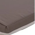 ΜΑΞΙΛΑΡΙ ΞΑΠΛΩΣΤΡΑΣ POLYESTER CHIOS ΓΚΡΙ HM11234.10P 196(117+1+78)x58x5 εκ.