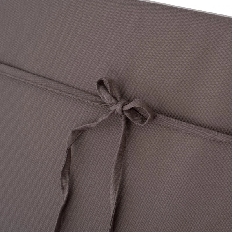 ΜΑΞΙΛΑΡΙ ΞΑΠΛΩΣΤΡΑΣ POLYESTER CHIOS ΓΚΡΙ HM11234.10P 196(117+1+78)x58x5 εκ.