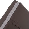 ΜΑΞΙΛΑΡΙ ΞΑΠΛΩΣΤΡΑΣ POLYESTER CHIOS ΓΚΡΙ HM11234.10P 196(117+1+78)x58x5 εκ.