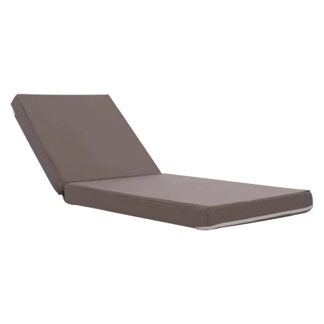 ΜΑΞΙΛΑΡΙ ΞΑΠΛΩΣΤΡΑΣ POLYESTER SIFNOS ΓΚΡΙ HM11235.10P 190x70x11 εκ.