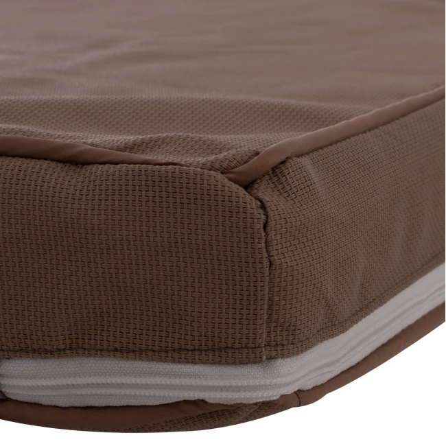 ΜΑΞΙΛΑΡΙ ΞΑΠΛΩΣΤΡΑΣ TEXTILENE 600gr/m2 2X1 SIFNOS ΜΟΚΑ HM11237.04T 194x70x11εκ.