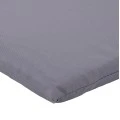 ΜΑΞΙΛΑΡΙ ΥΦΑΣΜΑΤΙΝΟ ΓΚΡΙ 44x44x5,5 εκ. HM5746.10