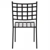 ΜΕΤΑΛΛΙΚΗ ΚΑΡΕΚΛΑ EMERY HM5509 ΣΕ ΜΑΥΡΗ ΑΠΟΧΡΩΣΗ 46x58x88  cm