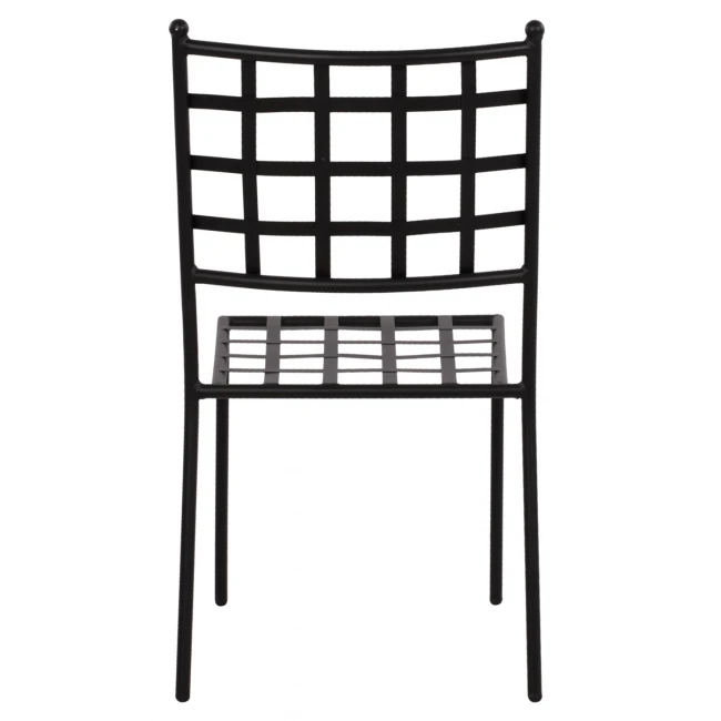 ΜΕΤΑΛΛΙΚΗ ΚΑΡΕΚΛΑ EMERY HM5509 ΣΕ ΜΑΥΡΗ ΑΠΟΧΡΩΣΗ 46x58x88  cm