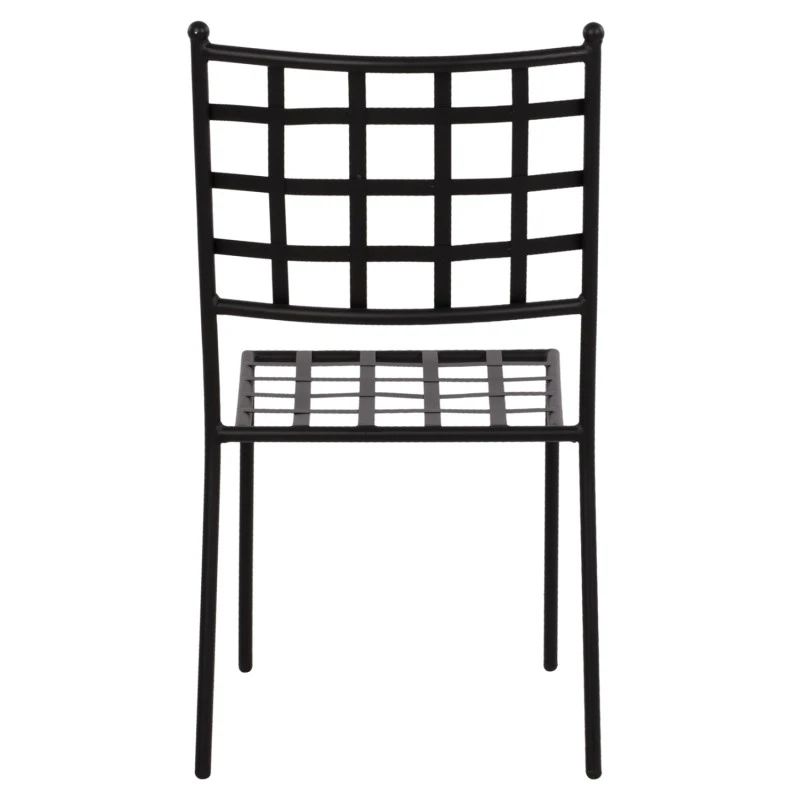 ΜΕΤΑΛΛΙΚΗ ΚΑΡΕΚΛΑ EMERY HM5509 ΣΕ ΜΑΥΡΗ ΑΠΟΧΡΩΣΗ 46x58x88  cm