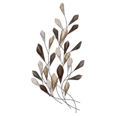 ΜΕΤΑΛΛΙΚΟ ΔΙΑΚΟΣΜΗΤΙΚΟ ΤΟΙΧΟΥ HM7159 ΑΝΘΡΑΚΙ ΧΡΥΣΟ 44x5x87Y εκ.