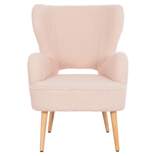 ΜΠΕΡΖΕΡΑ ΠΟΛΥΘΡΟΝΑ MYLIE ΜΠΟΥΚΛΕ ΥΦΑΣΜΑ ΕΚΡΟΥ HM8394.20 66x76x90Υ εκ.