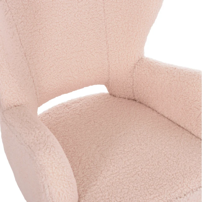 ΜΠΕΡΖΕΡΑ ΠΟΛΥΘΡΟΝΑ MYLIE ΜΠΟΥΚΛΕ ΥΦΑΣΜΑ ΕΚΡΟΥ HM8394.20 66x76x90Υ εκ.