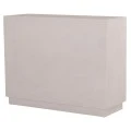 ΜΠΟΥΦΕΣ ΣΕΙΡΑ SANTORINI HM18046 MDF ΣΕ ΥΠΟΛΕΥΚΟ ΧΡΩΜΑ-2 ΣΥΡΤΑΡΙΑ & 2 ΠΟΡΤΕΣ 107x38x82,5Υεκ.