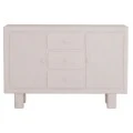 ΜΠΟΥΦΕΣ ΣΕΙΡΑ SANTORINI HM18048 MDF ΣΕ ΥΠΟΛΕΥΚΟ ΧΡΩΜΑ-3 ΣΥΡΤΑΡΙΑ & 2 ΠΟΡΤΕΣ 120x38x80Υεκ.