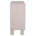 ΜΠΟΥΦΕΣ ΣΕΙΡΑ SANTORINI HM18048 MDF ΣΕ ΥΠΟΛΕΥΚΟ ΧΡΩΜΑ-3 ΣΥΡΤΑΡΙΑ & 2 ΠΟΡΤΕΣ 120x38x80Υεκ.