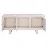 ΜΠΟΥΦΕΣ ΣΕΙΡΑ SANTORINI HM18068 MDF ΣΕ ΥΠΟΛΕΥΚΟ ΧΡΩΜΑ-3 ΠΟΡΤΕΣ 140x38x64Υεκ.