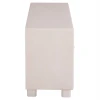 ΜΠΟΥΦΕΣ ΣΕΙΡΑ SANTORINI HM18068 MDF ΣΕ ΥΠΟΛΕΥΚΟ ΧΡΩΜΑ-3 ΠΟΡΤΕΣ 140x38x64Υεκ.
