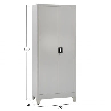 ΝΤΟΥΛΑΠΑ 2ΦΥΛΛΗ ΜΕΤΑΛΛΙΚΗ HRONDA HM21293.01 ΧΩΡΙΣΜΑ-ΚΛΕΙΔΑΡΙΑ & ΠΟΔΙΑ 70x40x180Υεκ.