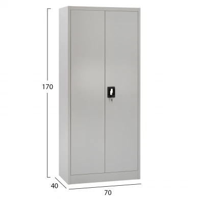 ΝΤΟΥΛΑΠΑ 2ΦΥΛΛΗ ΜΕΤΑΛΛΙΚΗ HRONDA HM5749.21 ME ΧΩΡΙΣΜΑ & ΚΛΕΙΔΑΡΙΑ 70x40x170Υεκ.