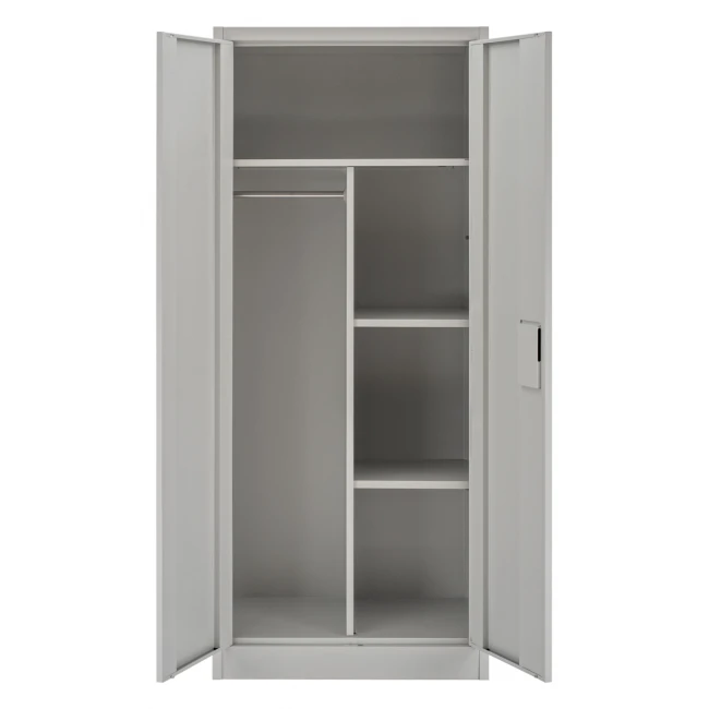 ΝΤΟΥΛΑΠΑ 2ΦΥΛΛΗ ΜΕΤΑΛΛΙΚΗ HRONDA HM5749.21 ME ΧΩΡΙΣΜΑ & ΚΛΕΙΔΑΡΙΑ 70x40x170Υεκ.